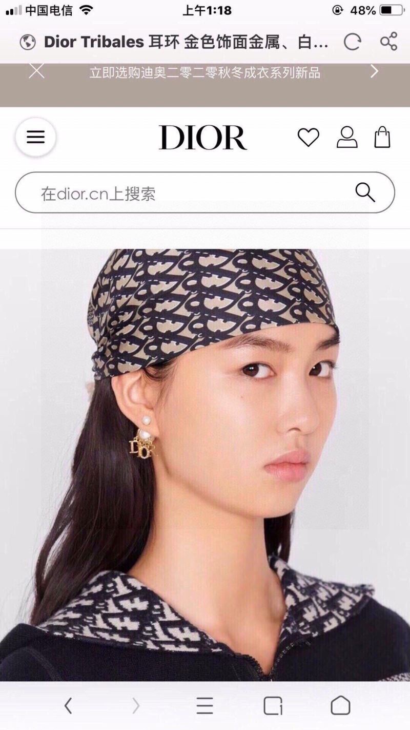 chr1st1an D10r earrings